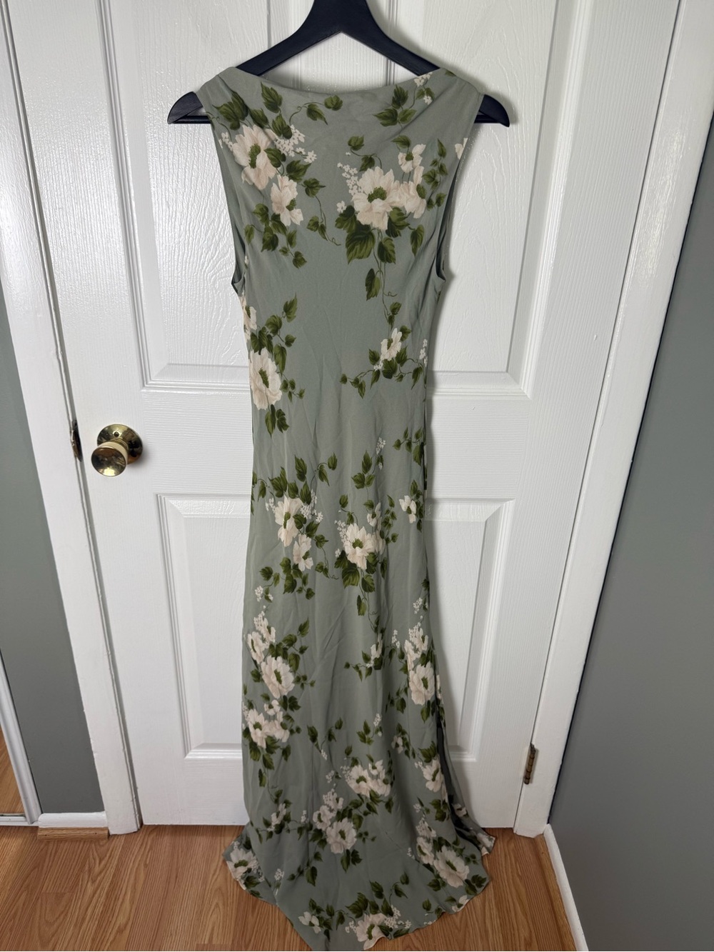 Reformation Prescott Maxi Dress in Greenery M - Picture 4 of 6